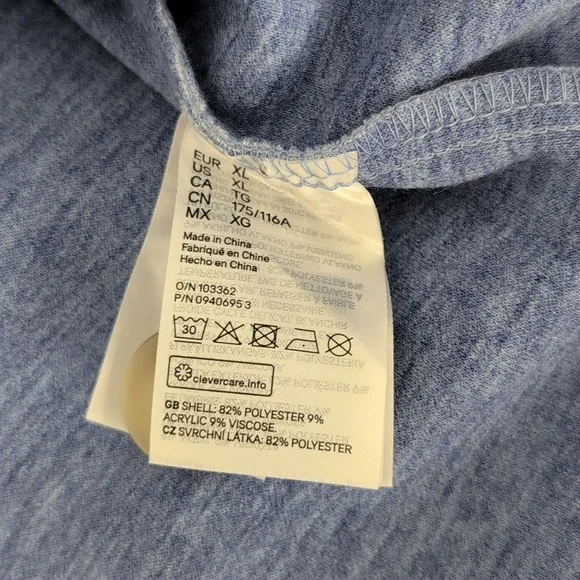 H&M Light Blue Shacket - Picture 6 of 7